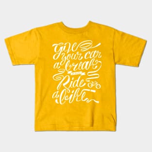 Give Your Car A Break Kids T-Shirt